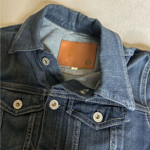 AG adriano goldschmied Jean Jacket Size Small  women’s - Picture 15 of 16